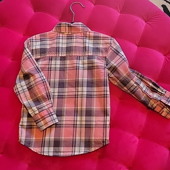 Carter's Other - Carters plaid button down shirt. Size 2T